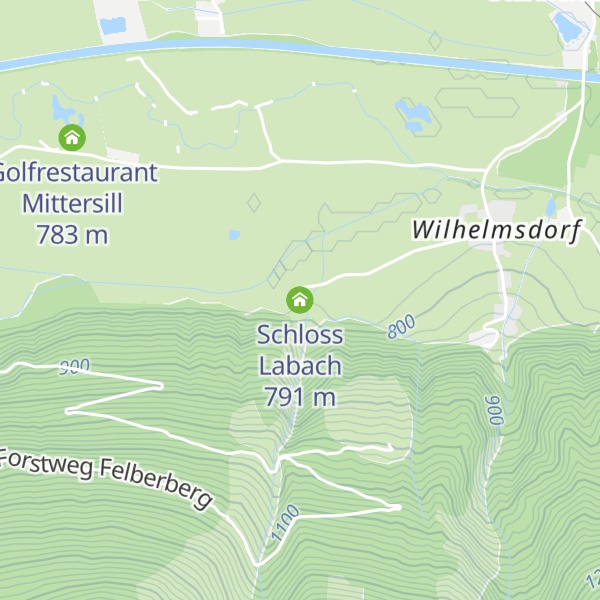 Map of Schloss Labach