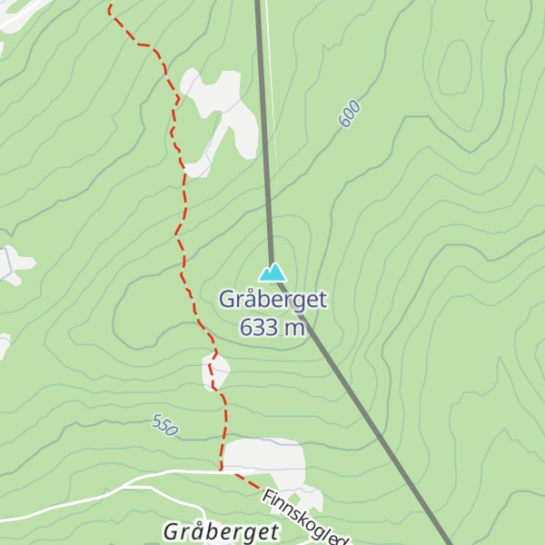 Map of Gråberget