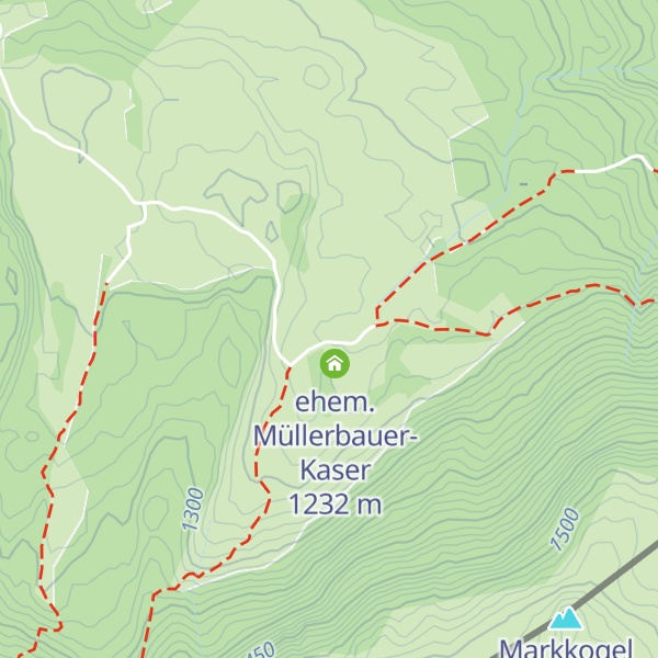 Map of Neuer Posthalter-Kaser
