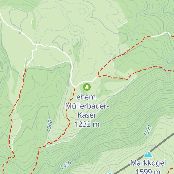 Map of ehem. Müllerbauer-Kaser
