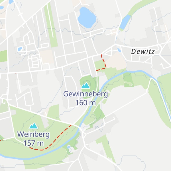 Map of Gewinneberg