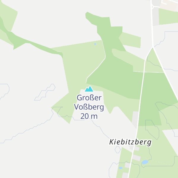 Map of Großer Voßberg