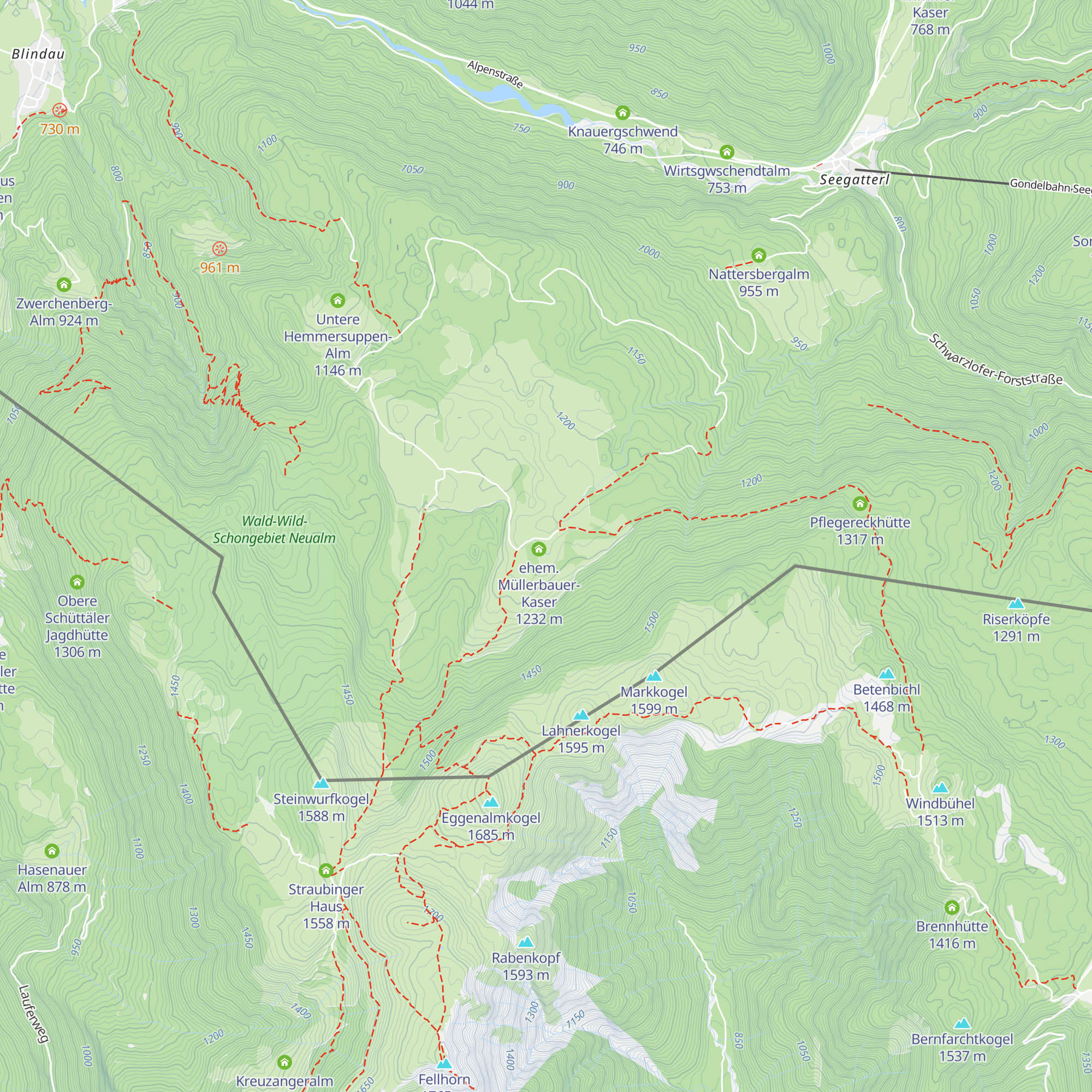 Lehrberger-Kaser map