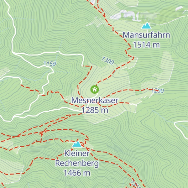 Map of Oberwiedholzerkaser