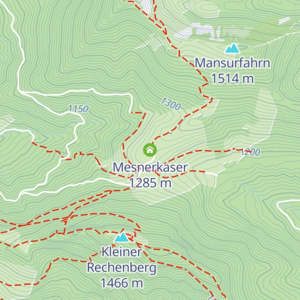 Map of Mesnerkaser