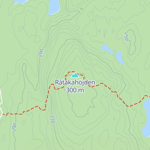 Map of Råtakahöjden