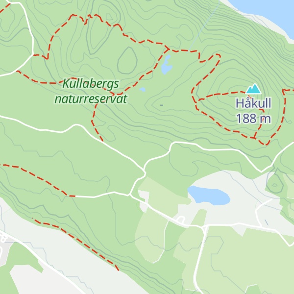 Map of Östra Högkull