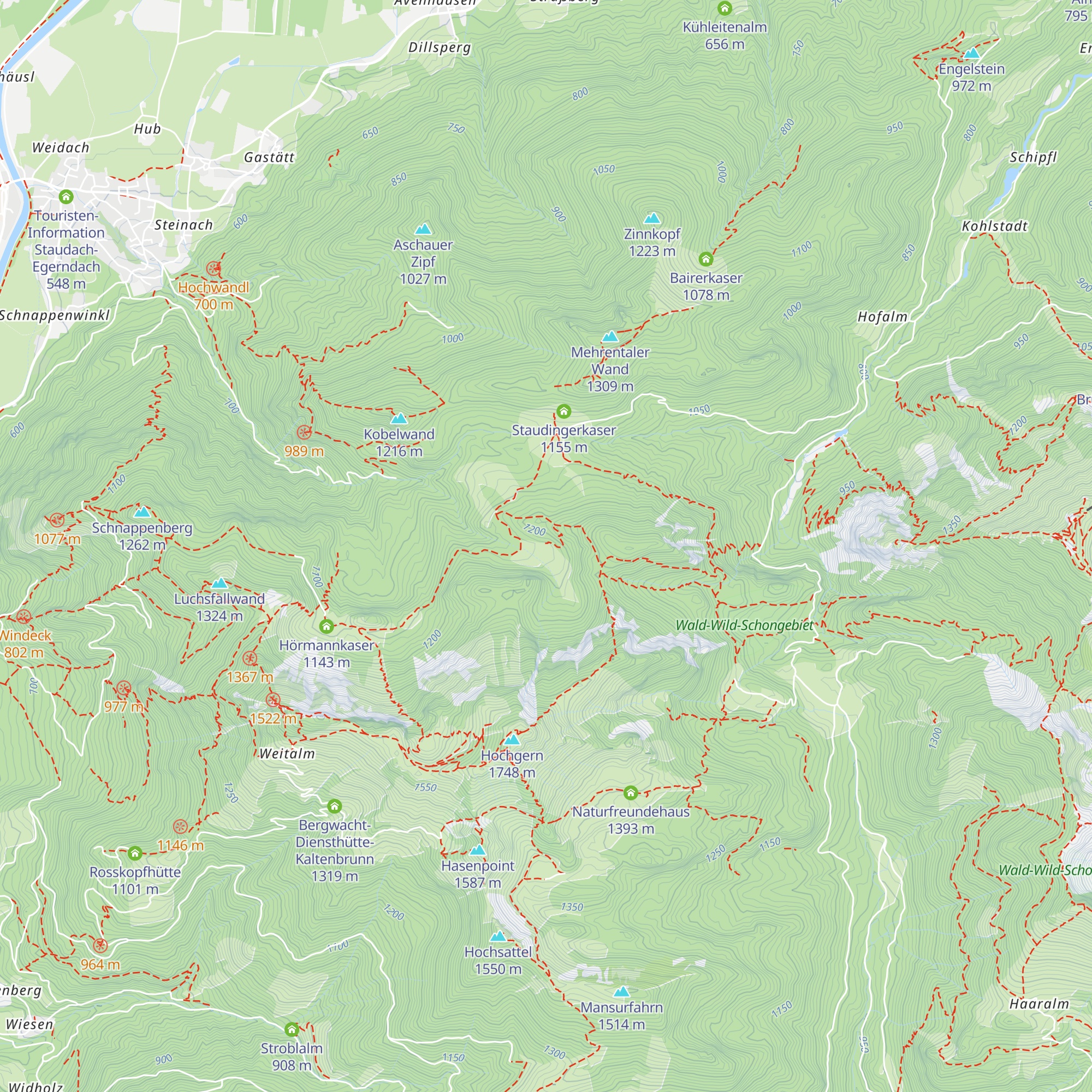 Brachtalm map