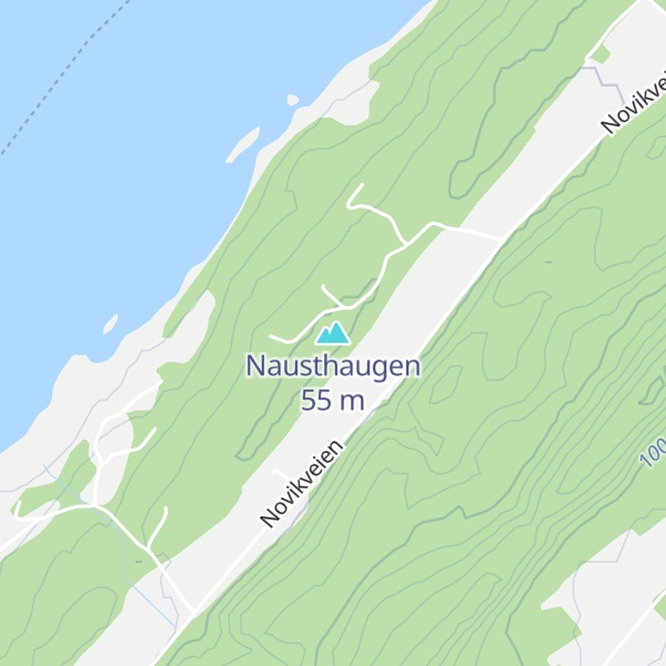 Map of Nausthaugen