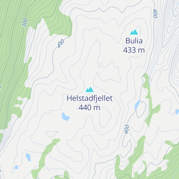 Map of Helstadfjellet