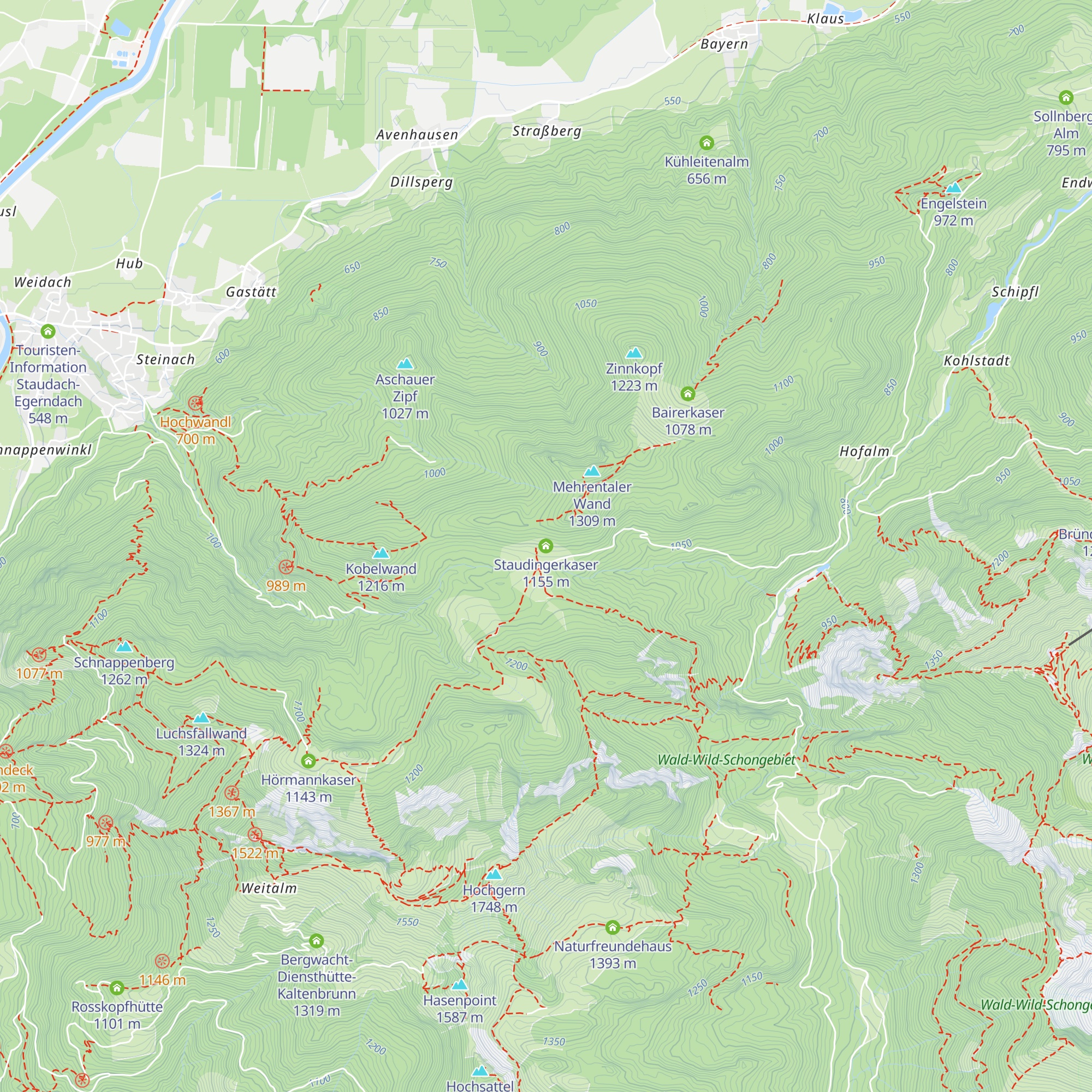 Staudingerkaser map
