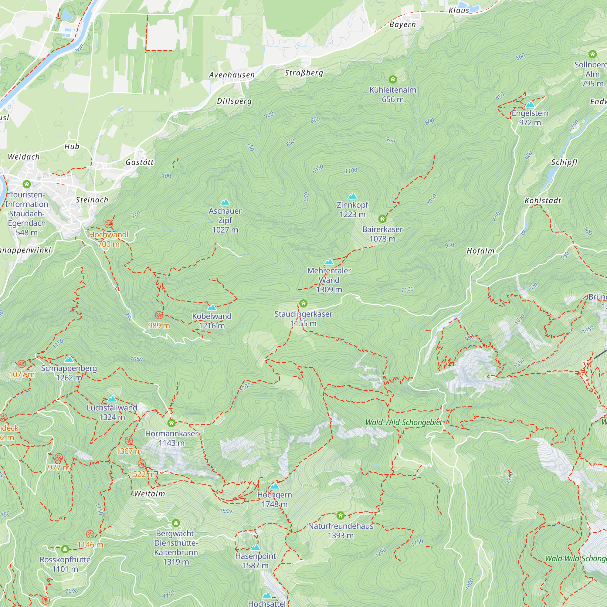 Staudingerkaser map