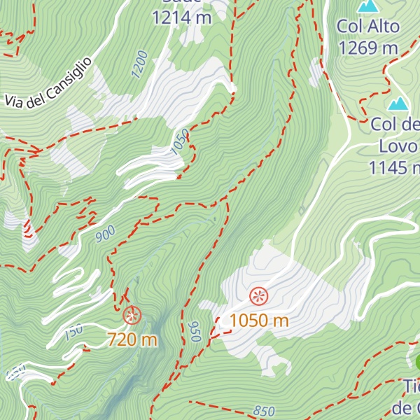Map of Capanna Doimo