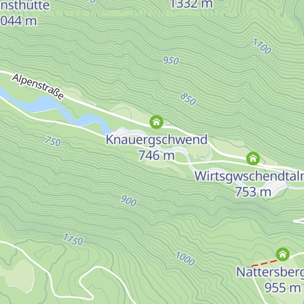 Map of Gartner Gschwendt-Alm