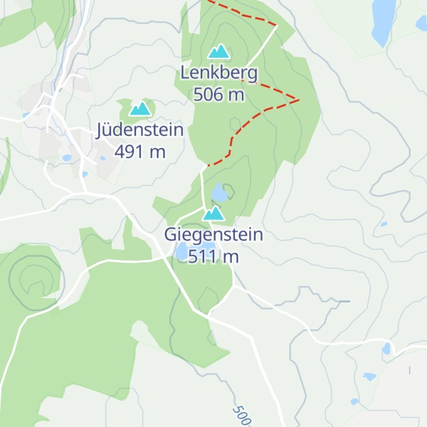 Map of Giegenstein
