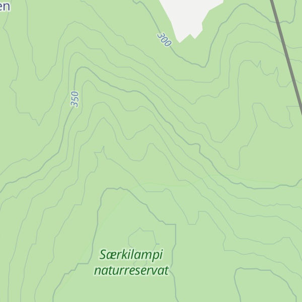 Map of Råberget