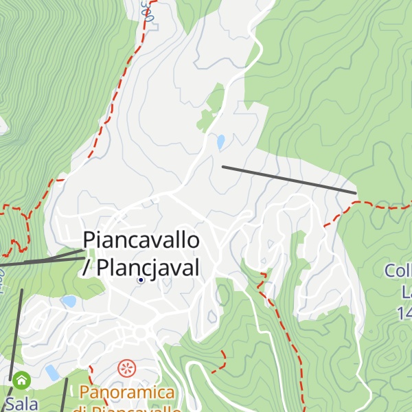 Map of Roncjade