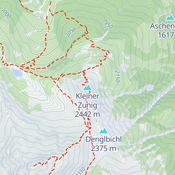 Map of Kleiner Zunig