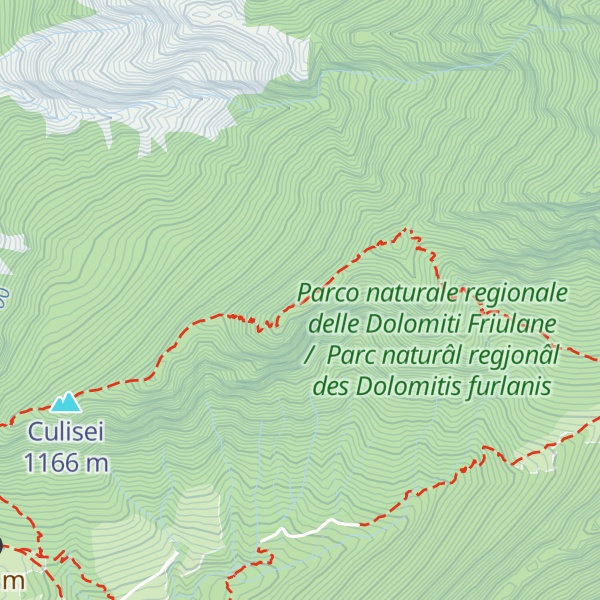 Map of Cima dei Fager