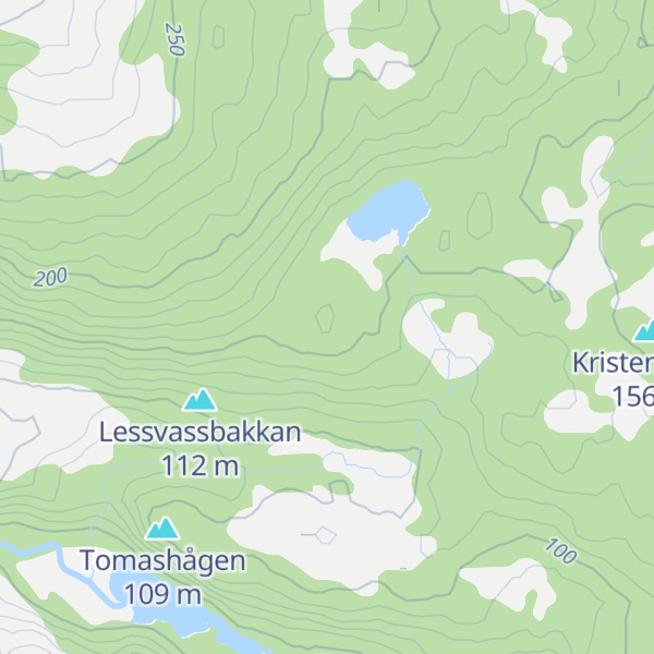 Map of Rognvallbakkan
