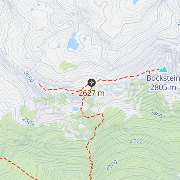 Map of Arnsteiger Biwakschachtel