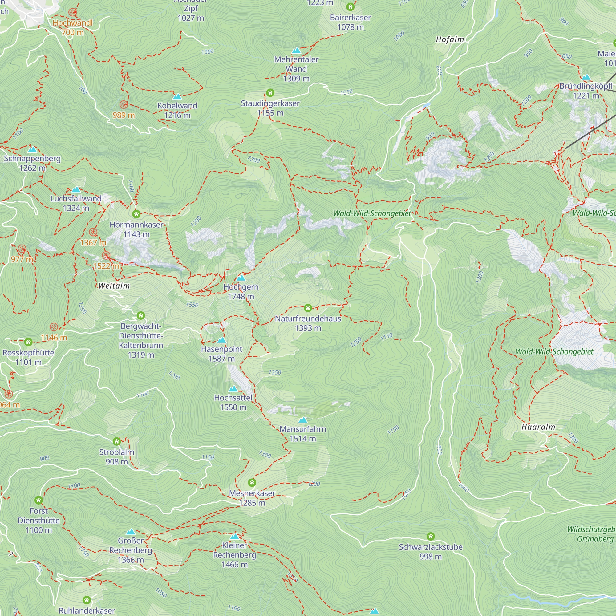 Naturfreundehaus map