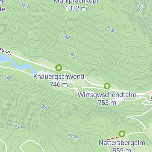 Map of Knappen-Gschwendt-Alm