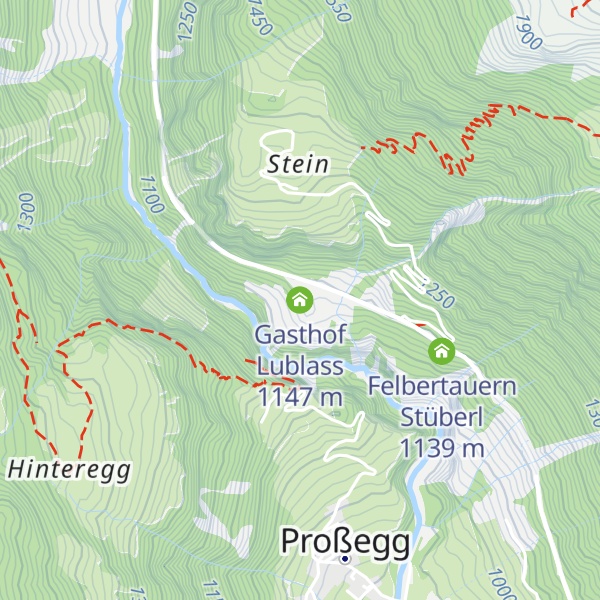 Map of Gasthof Lublass