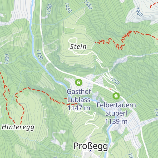 Map of Rast-Stüberl