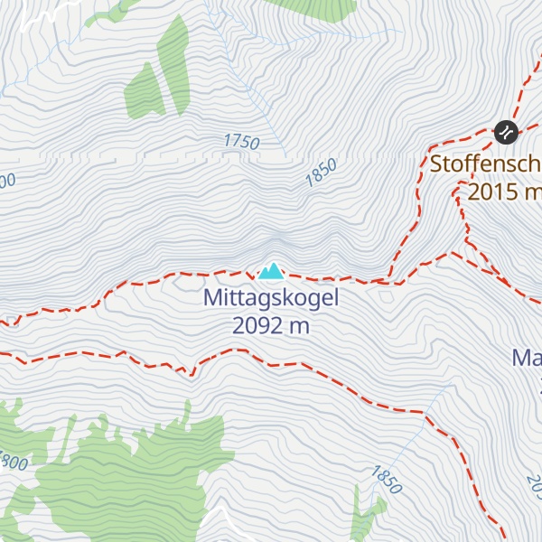 Map of Mittagskogel
