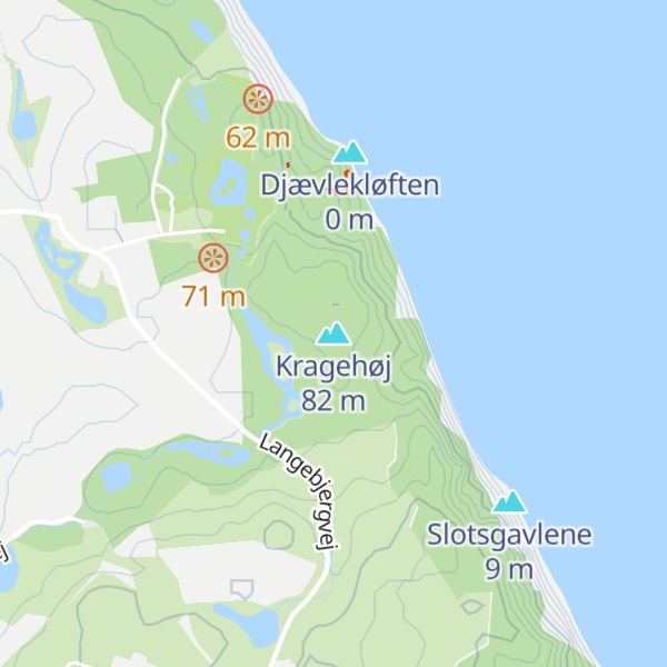 Map of Kragehøj