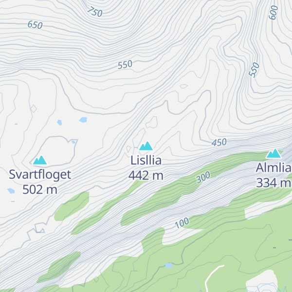 Map of Lisllia