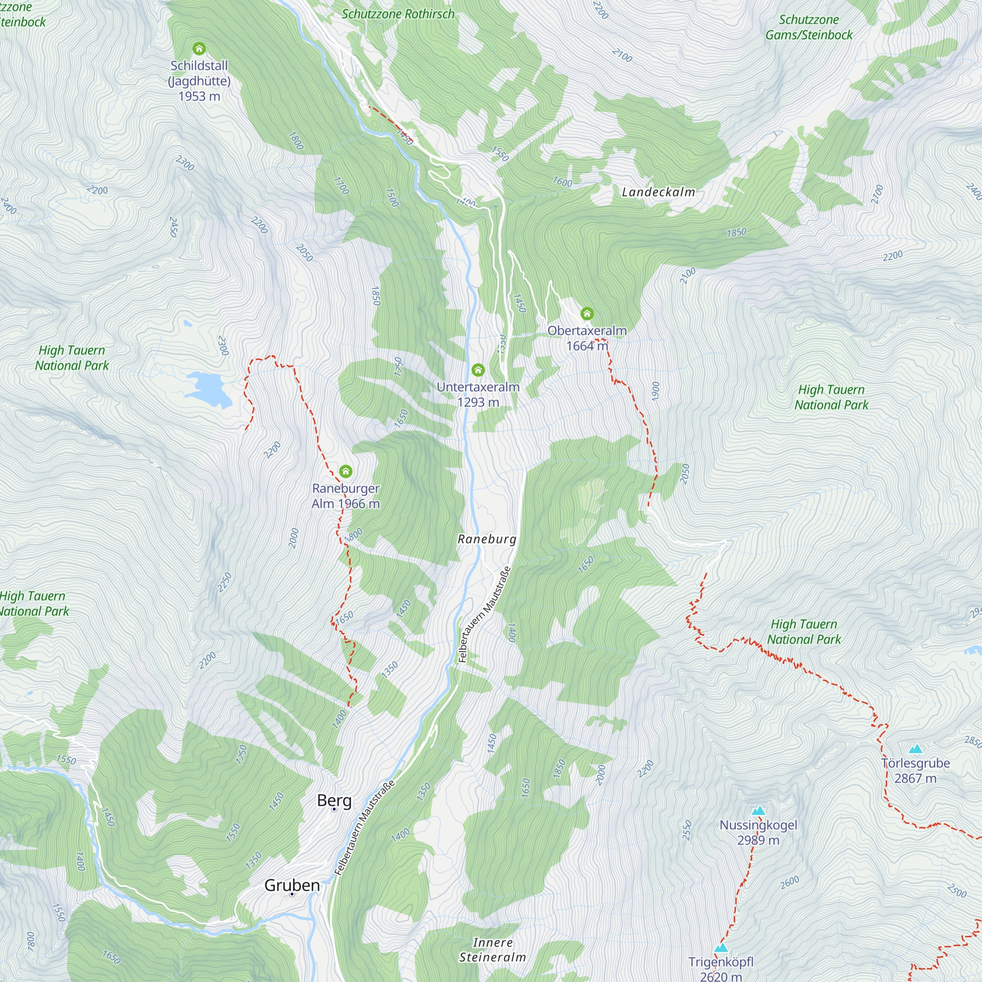 Jakoberalm map