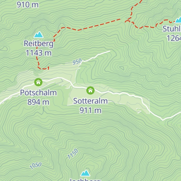 Map of Sotteralm
