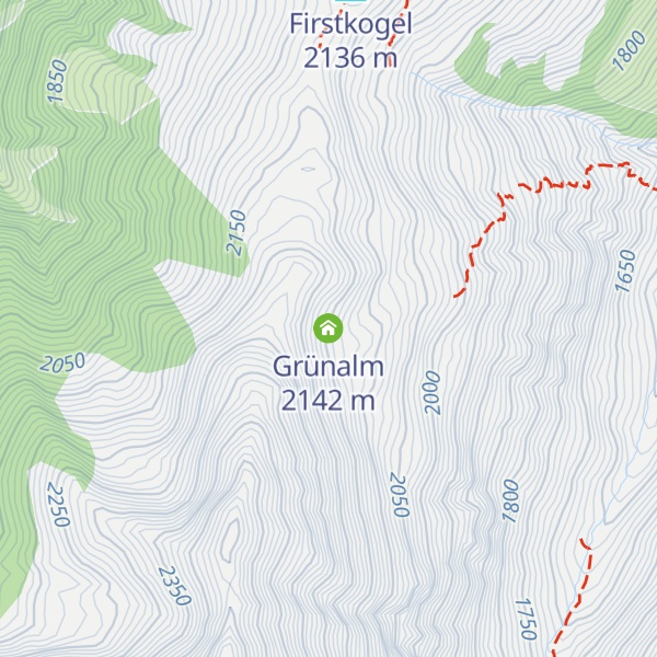 Map of Grünalm