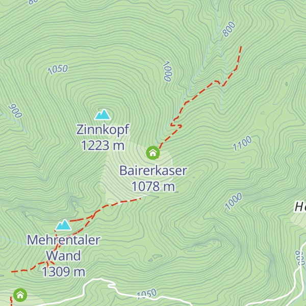 Map of Bairerkaser
