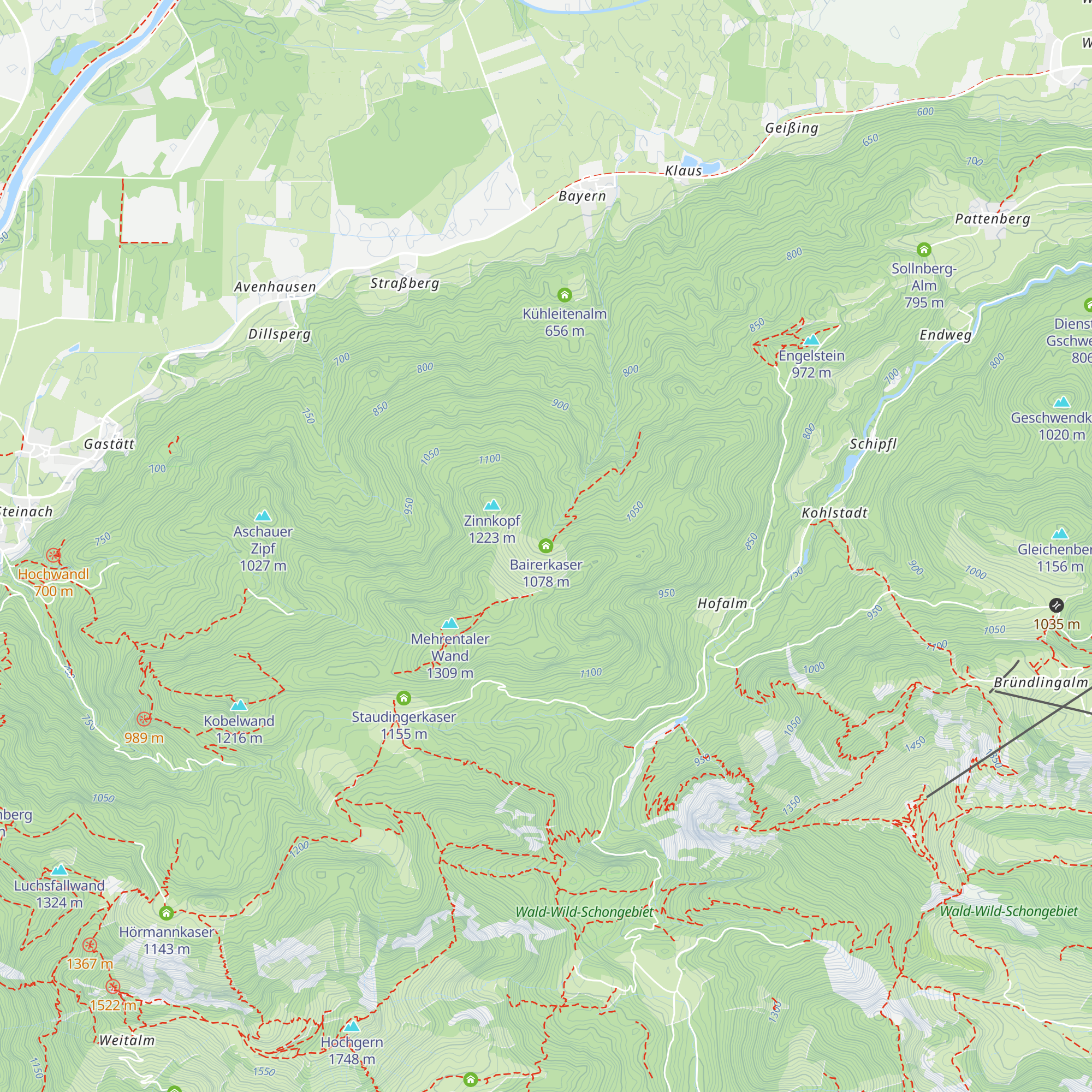 Bairerkaser map