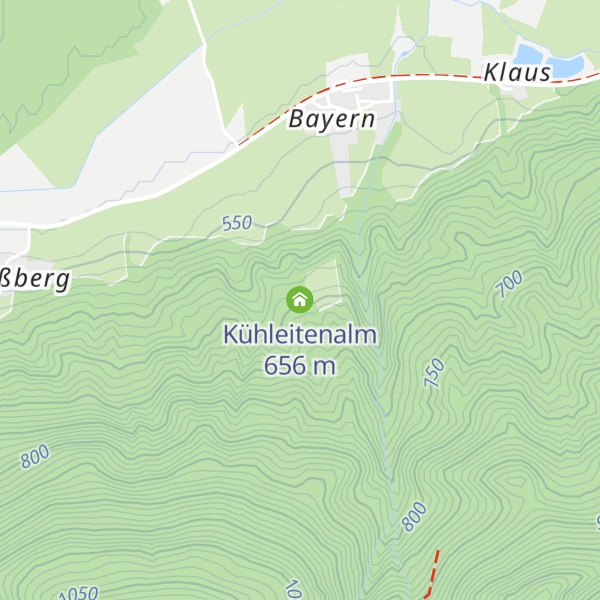 Map of Kühleitenalm