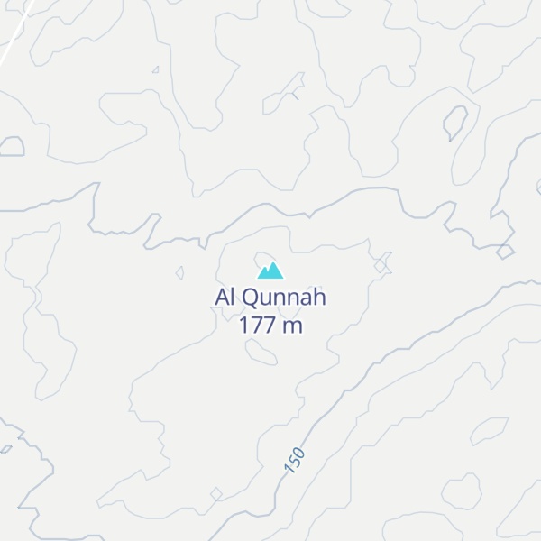 Map of Al Qunnah