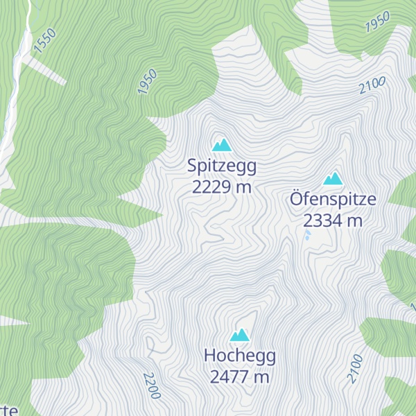 Map of Lärchzirmerhütte