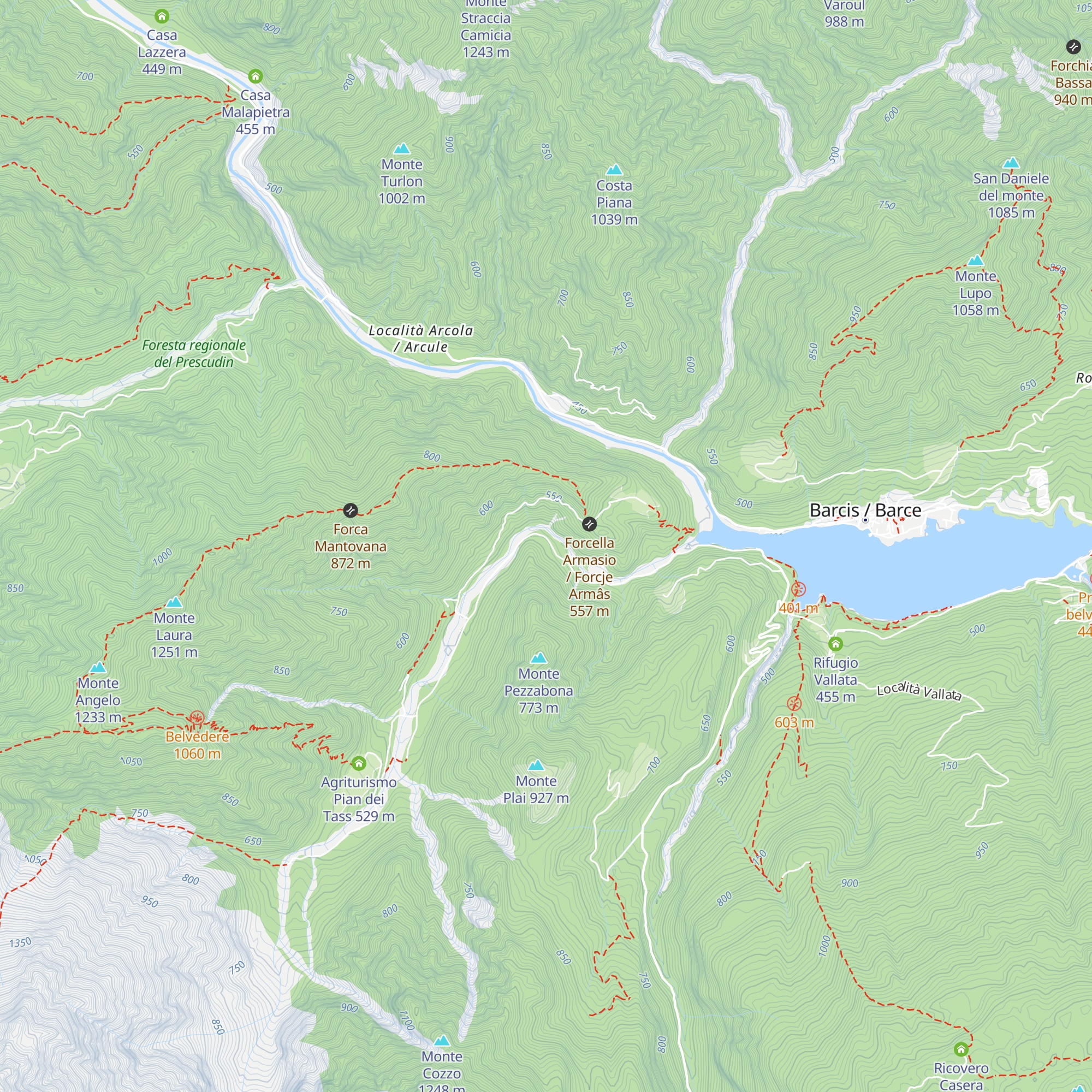 Casa Bacunit map