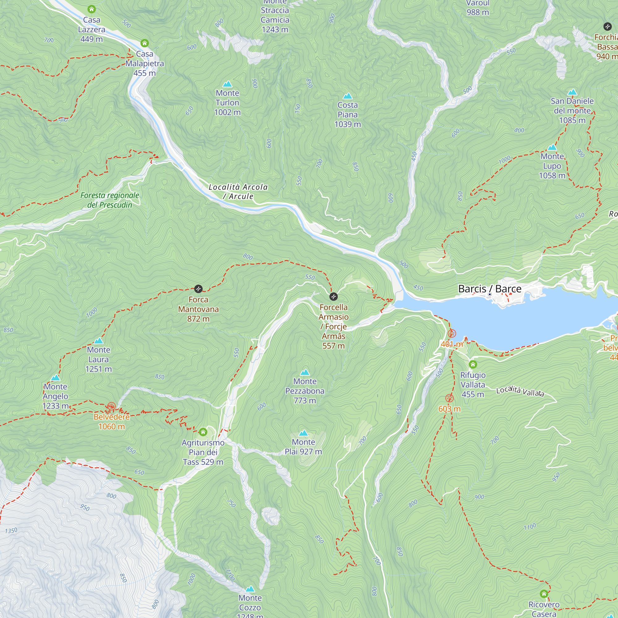 Casa Bacunit map