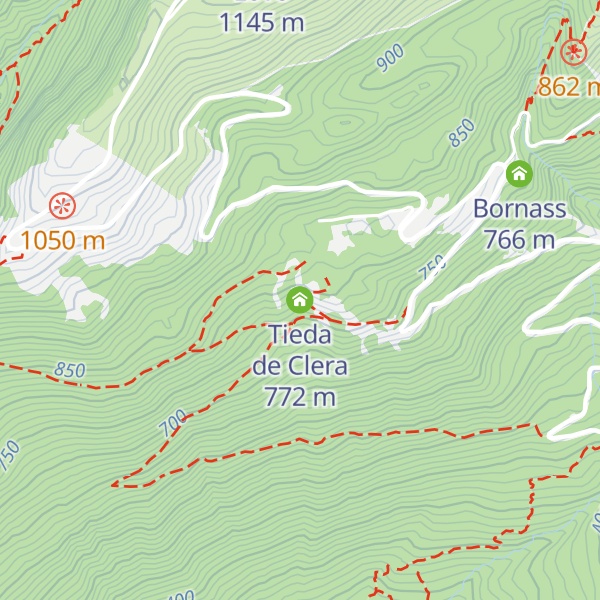 Map of Tieda de Clera