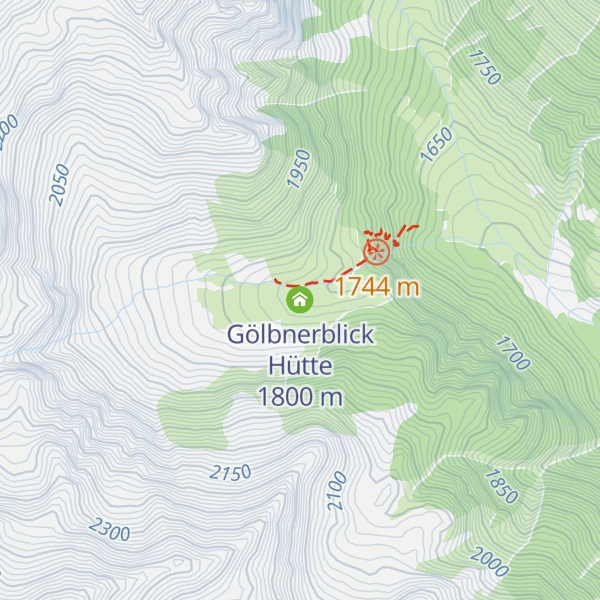 Map of Gölbnerblick Hütte