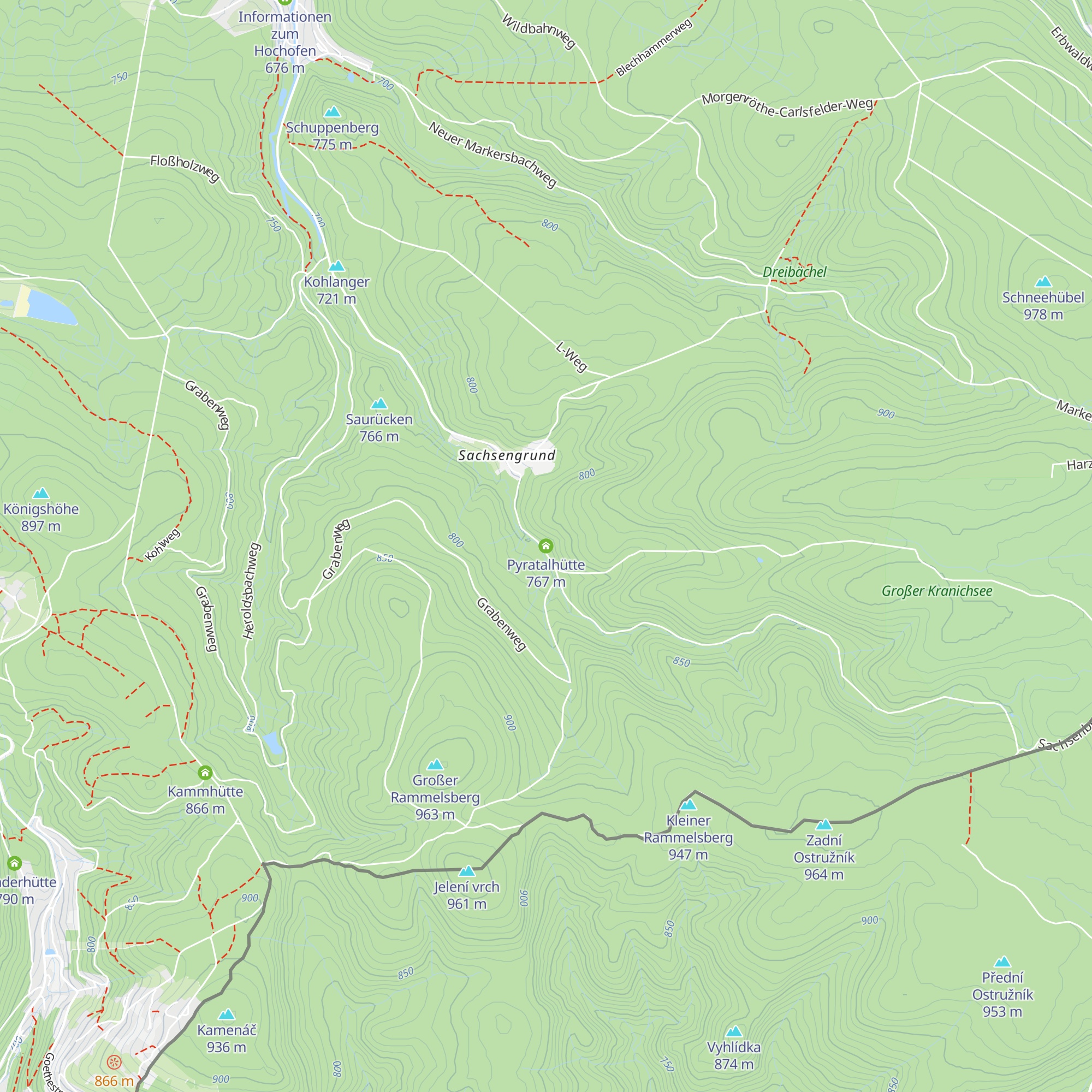 Pyratalhütte map