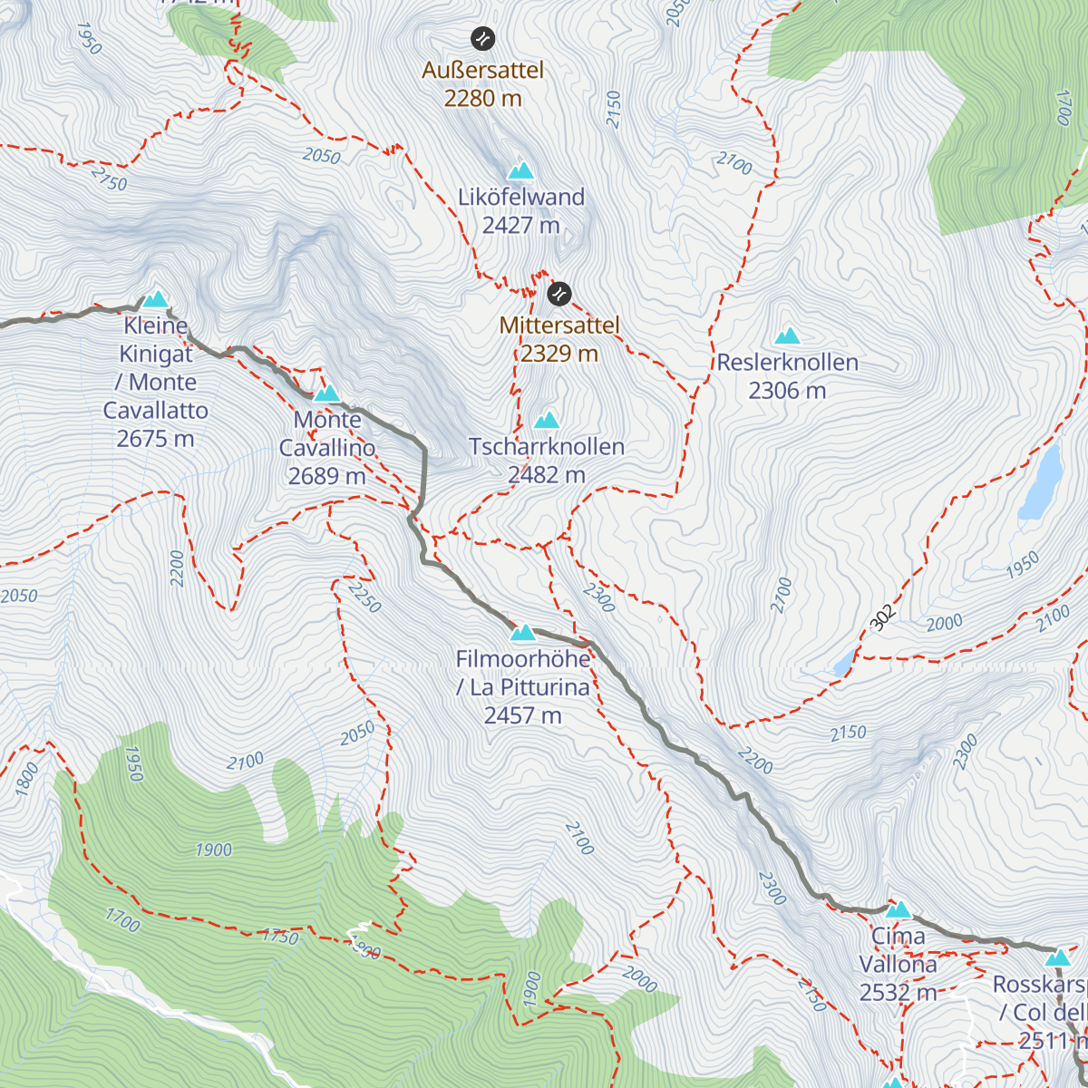 Filmoor-Standschützenhütte map