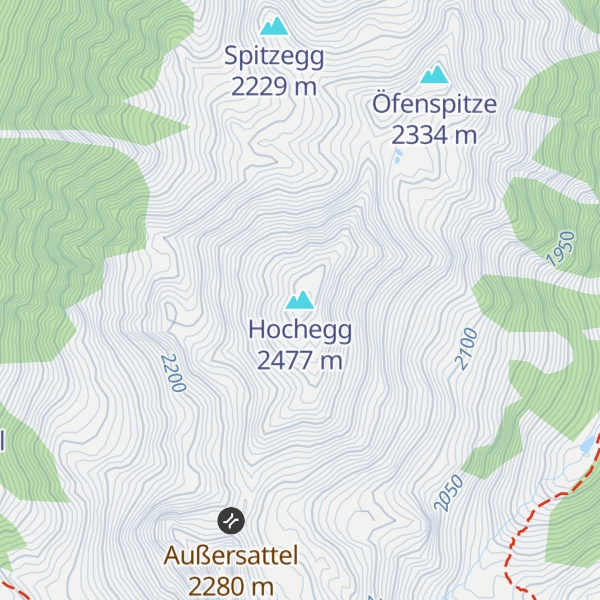 Map of Hochegg