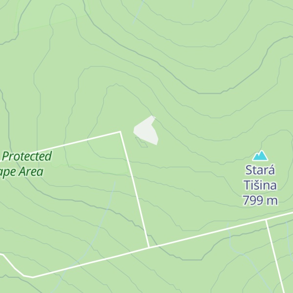 Map of Jestřábí vrch