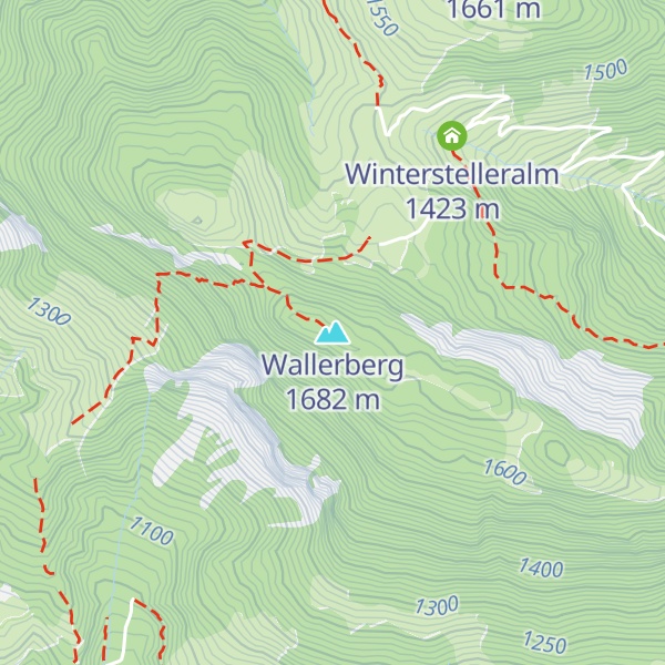Map of Wallerberg
