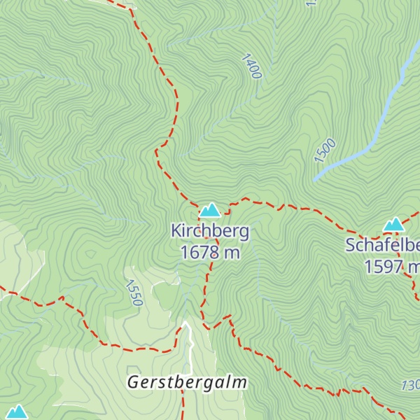Map of Kirchberg